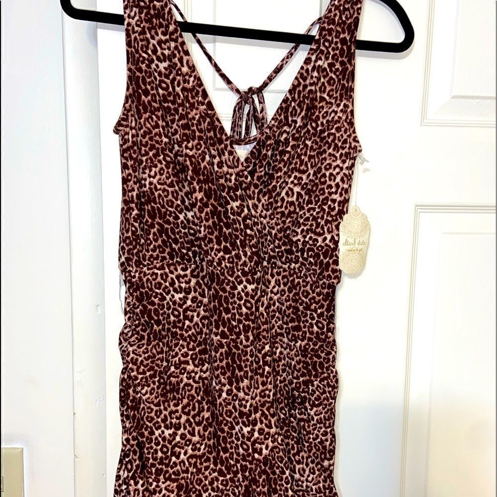 NWT altar’d state cinched cheetah print dress